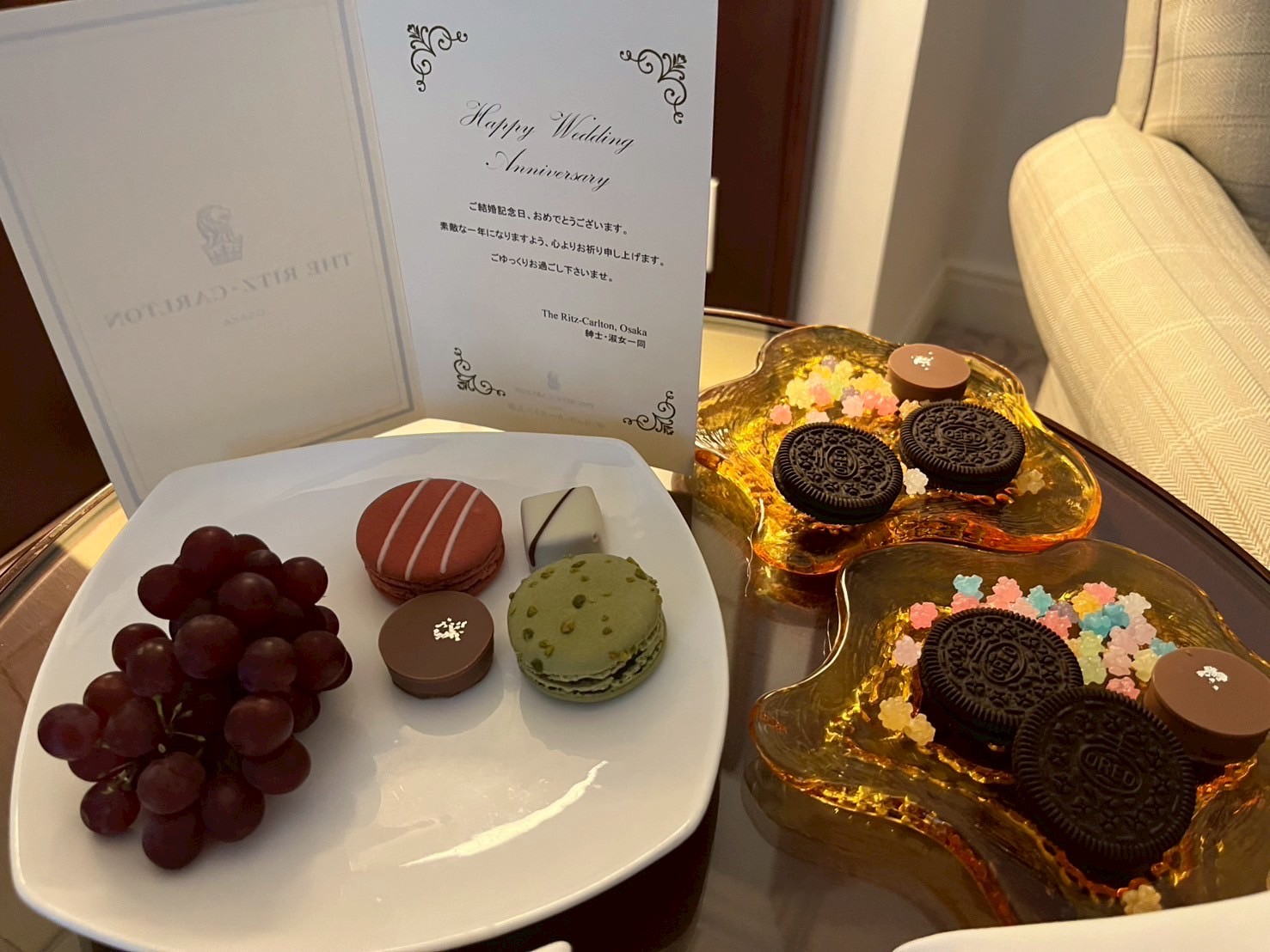 《宿泊記：THE RITZ-CARLTON大阪》マリオットカード特典：無料宿泊でリッツ・カールトン大阪へ｜子連れ＆結婚10周年、最高の記念ステイ